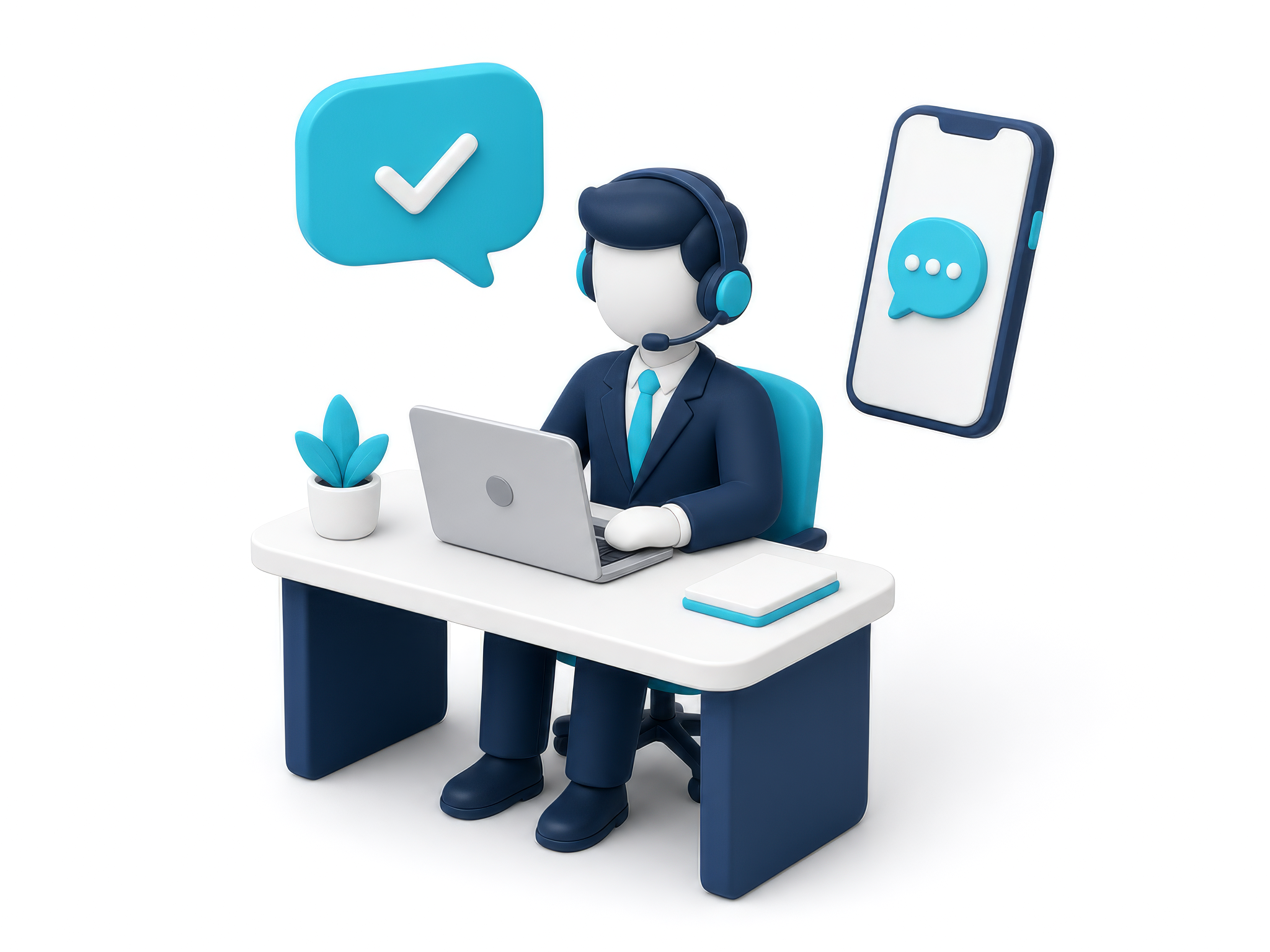 Atención personalizada — equipo LMO Express